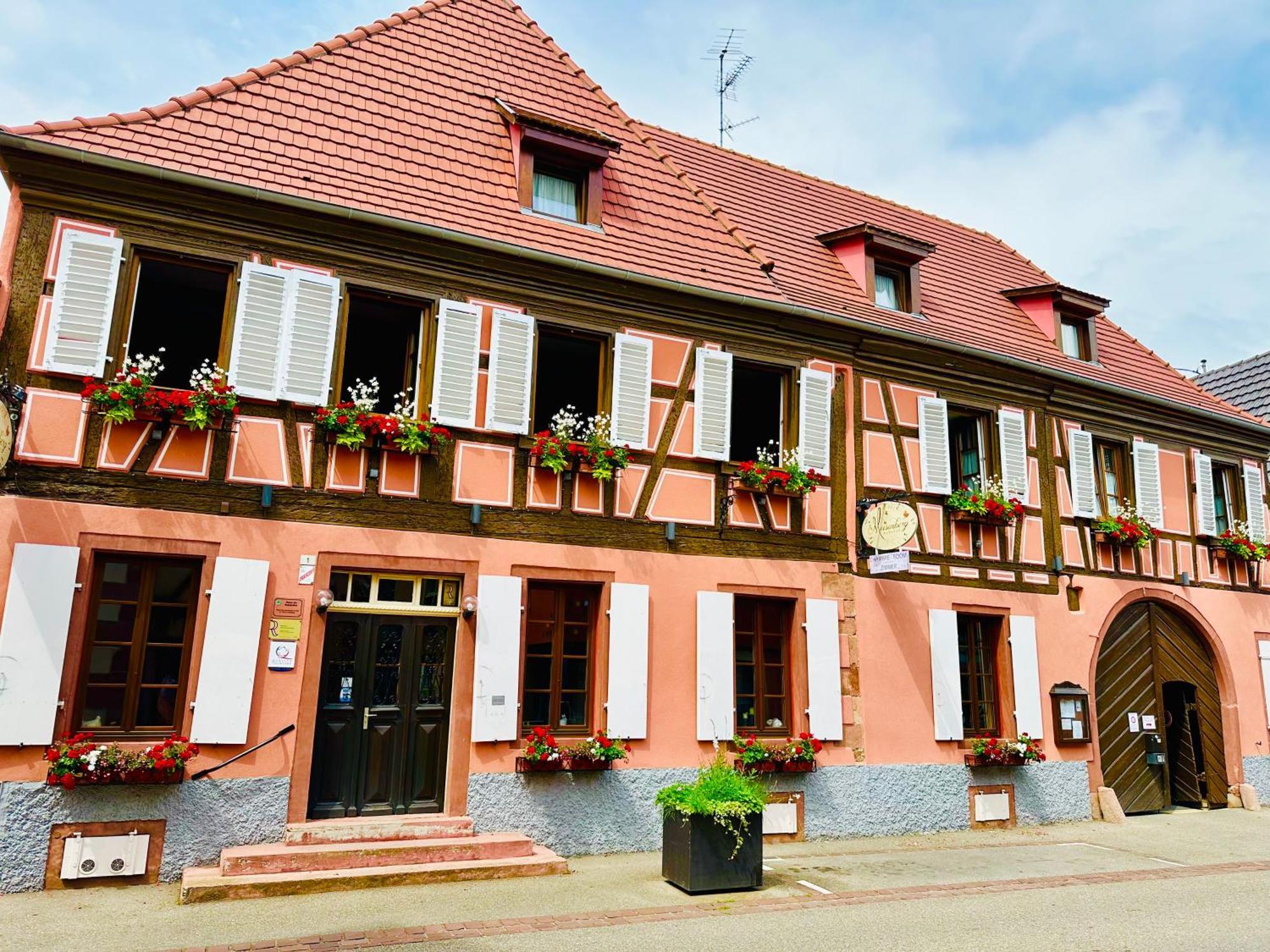 Auberge Le Meisenberg Châtenois Exteriör bild