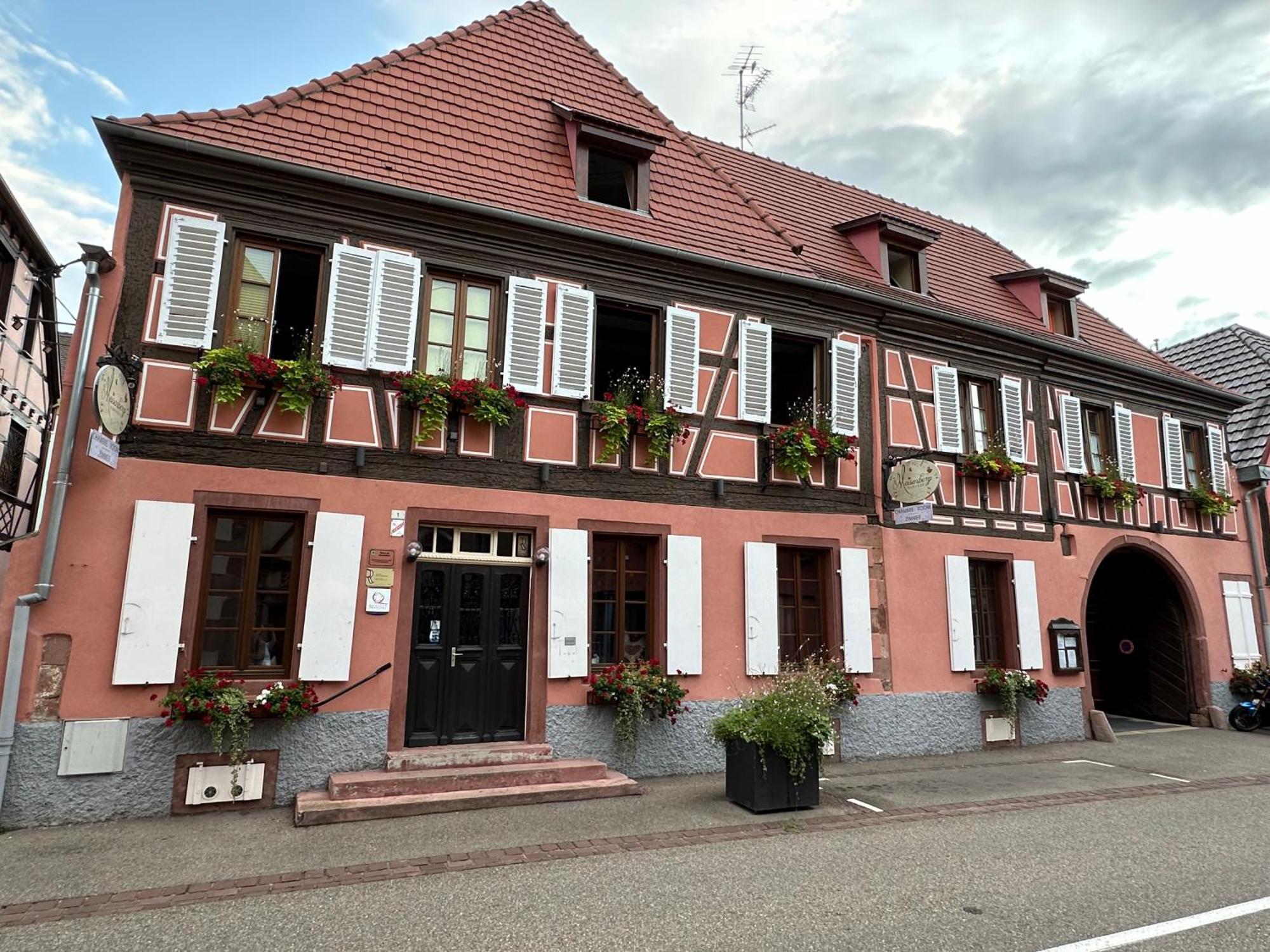 Auberge Le Meisenberg Châtenois Exteriör bild